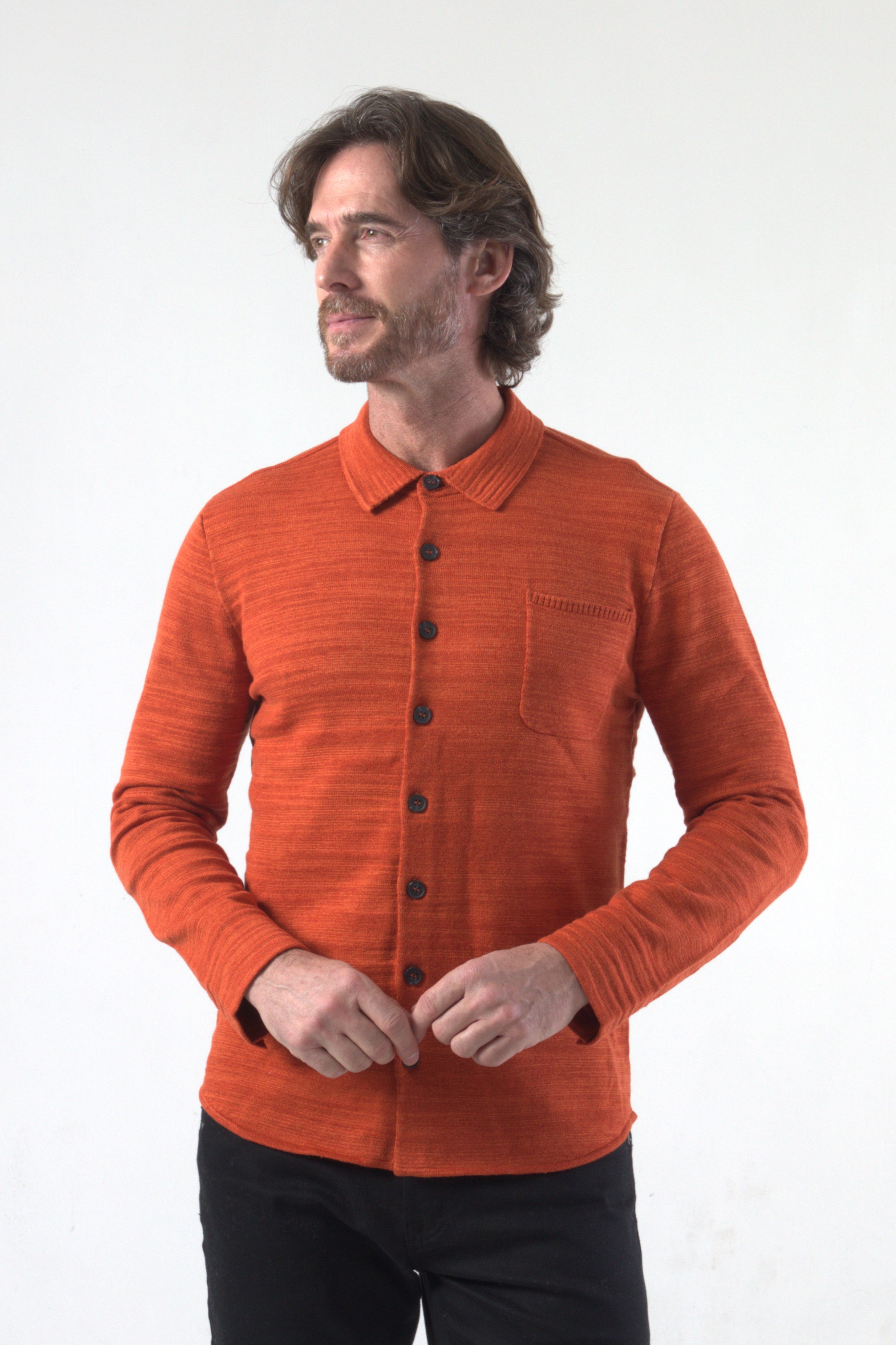 Sweater Knitted Shirt